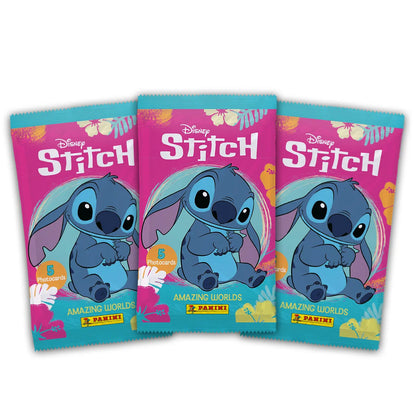 Set Raccoglitore e/o Bustine di Photocard STITCH Disney - Mondi Straordinari (Panini 2025)