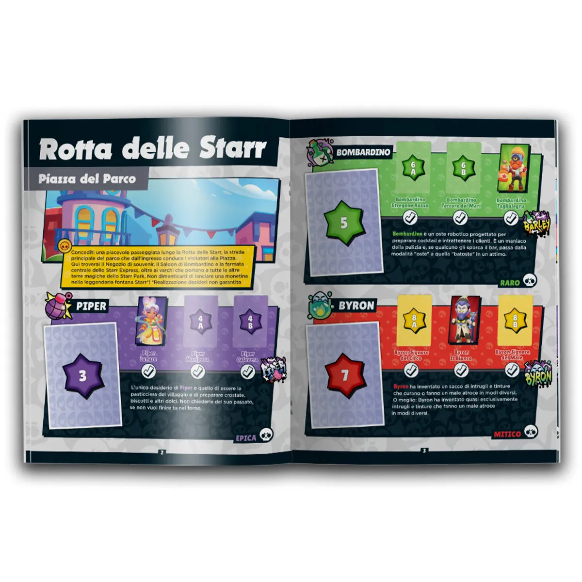 BRAWL STARS Kartenalbum und/oder Set mit versiegelten Paketen – Serie 2 (2024)
