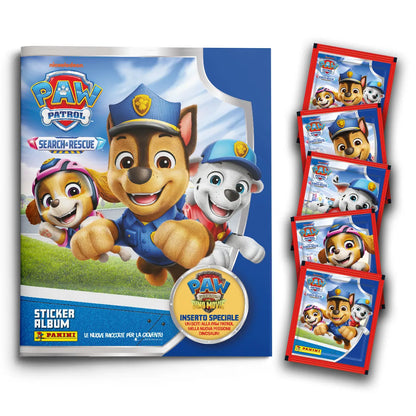 Album e/o Bustine di Figurine di PAW PATROL Search & Rescue Sticker Album - Panini 2026