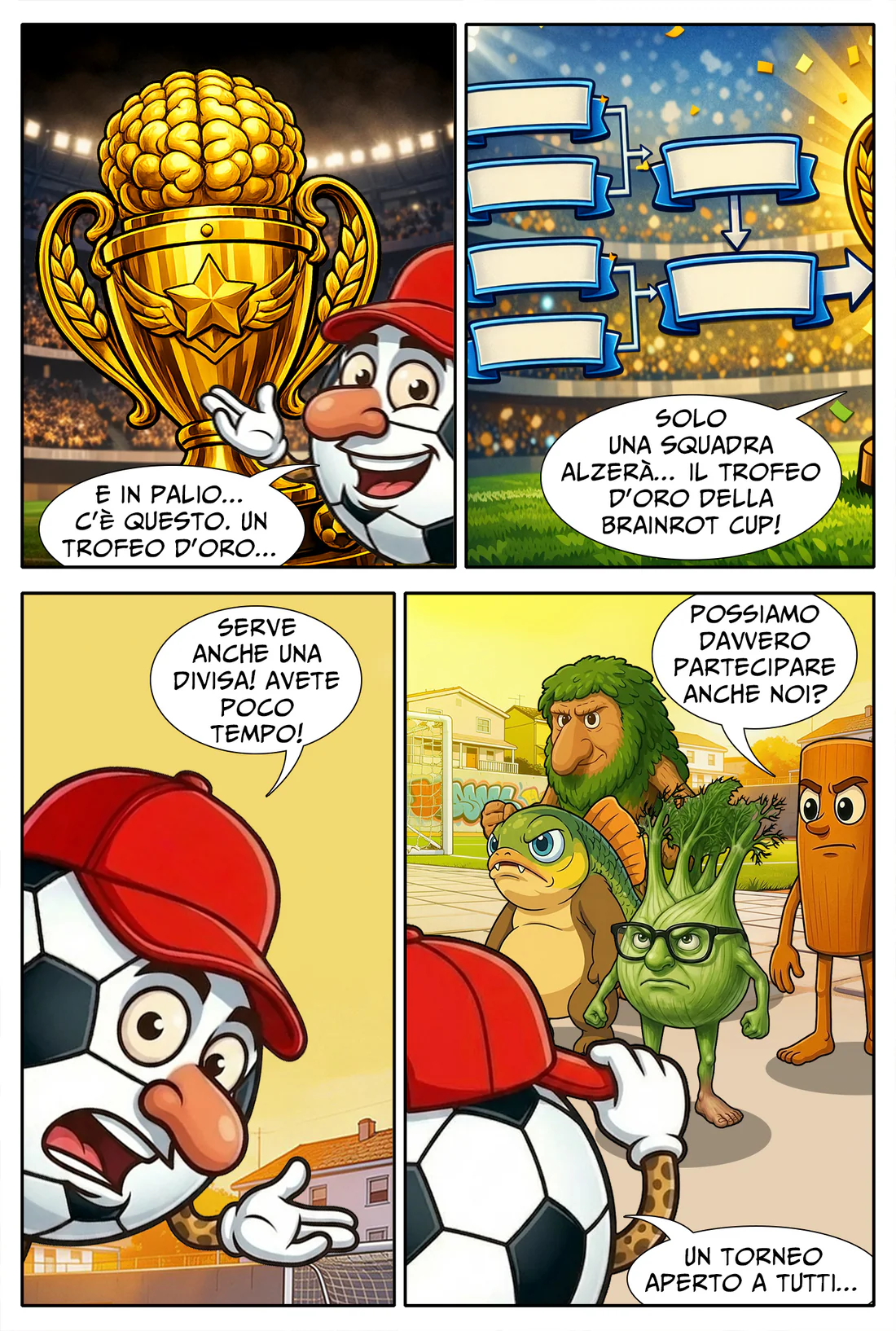 Fumetto The Brainrots n. 8 (Aprile 2026)