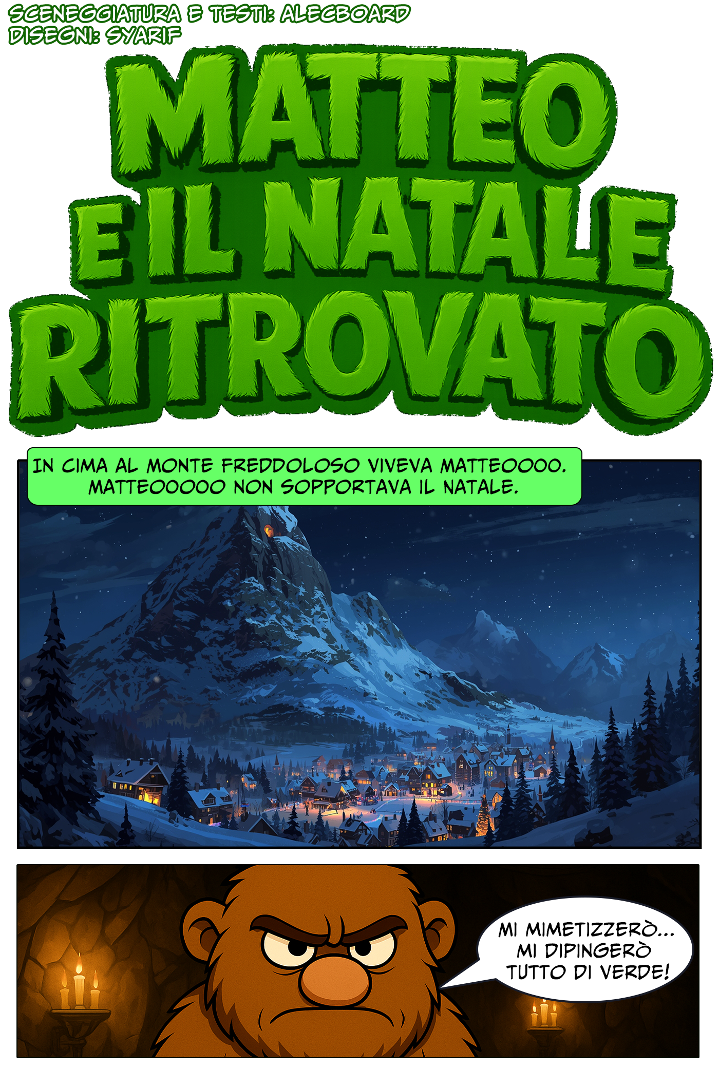 Fumetto THE BRAINROTS - n. 4 (Dicembre 2025) - Edizione Speciale con 2 Cover Natalizie