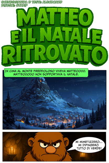 Fumetto THE BRAINROTS - n. 4 (Dicembre 2025) - Edizione Speciale con 2 Cover Natalizie