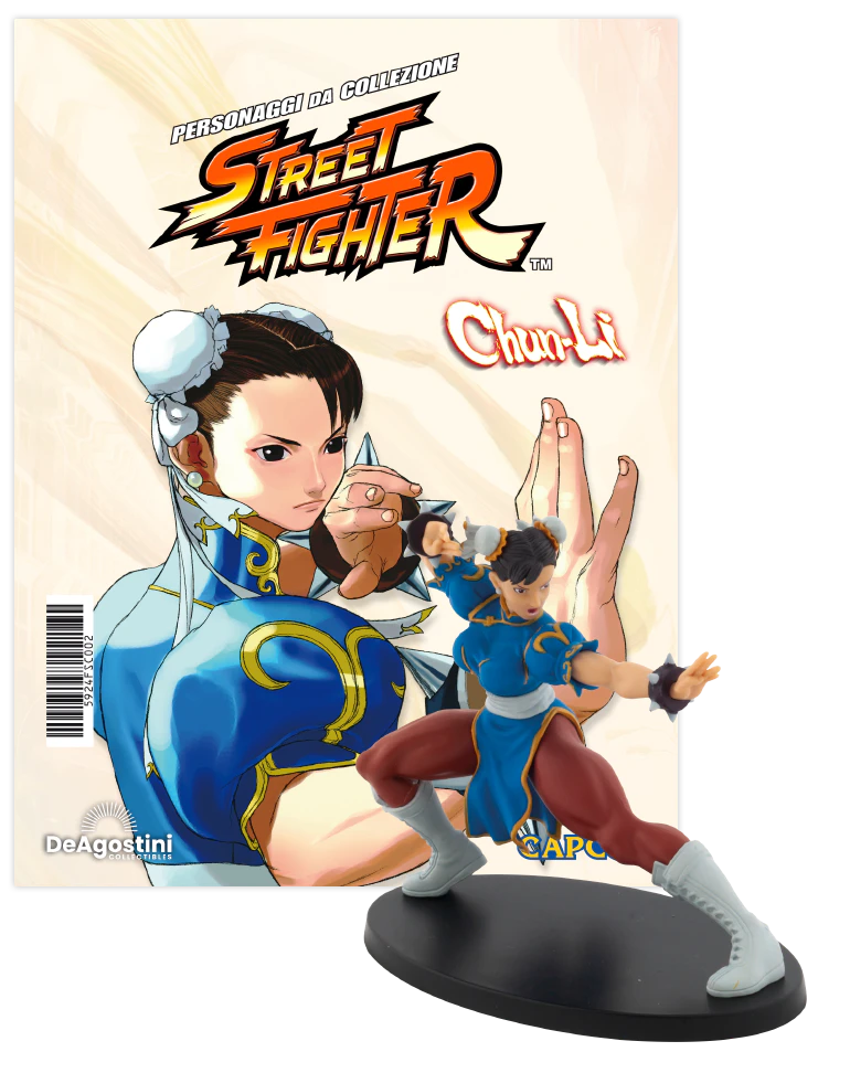 Figurine personnage 3D Street Fighter - De Agostini - Capcom