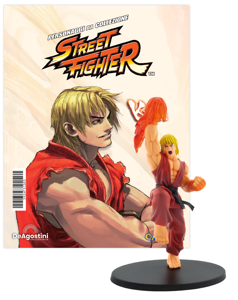 Figurine personnage 3D Street Fighter - De Agostini - Capcom