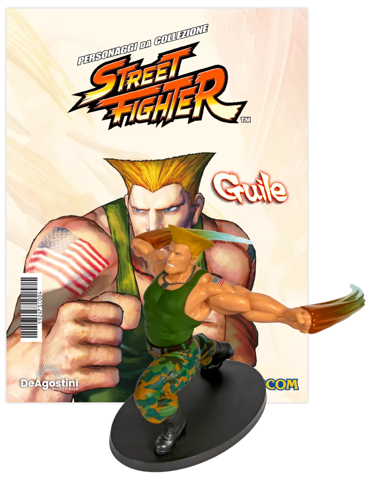 Figurine personnage 3D Street Fighter - De Agostini - Capcom