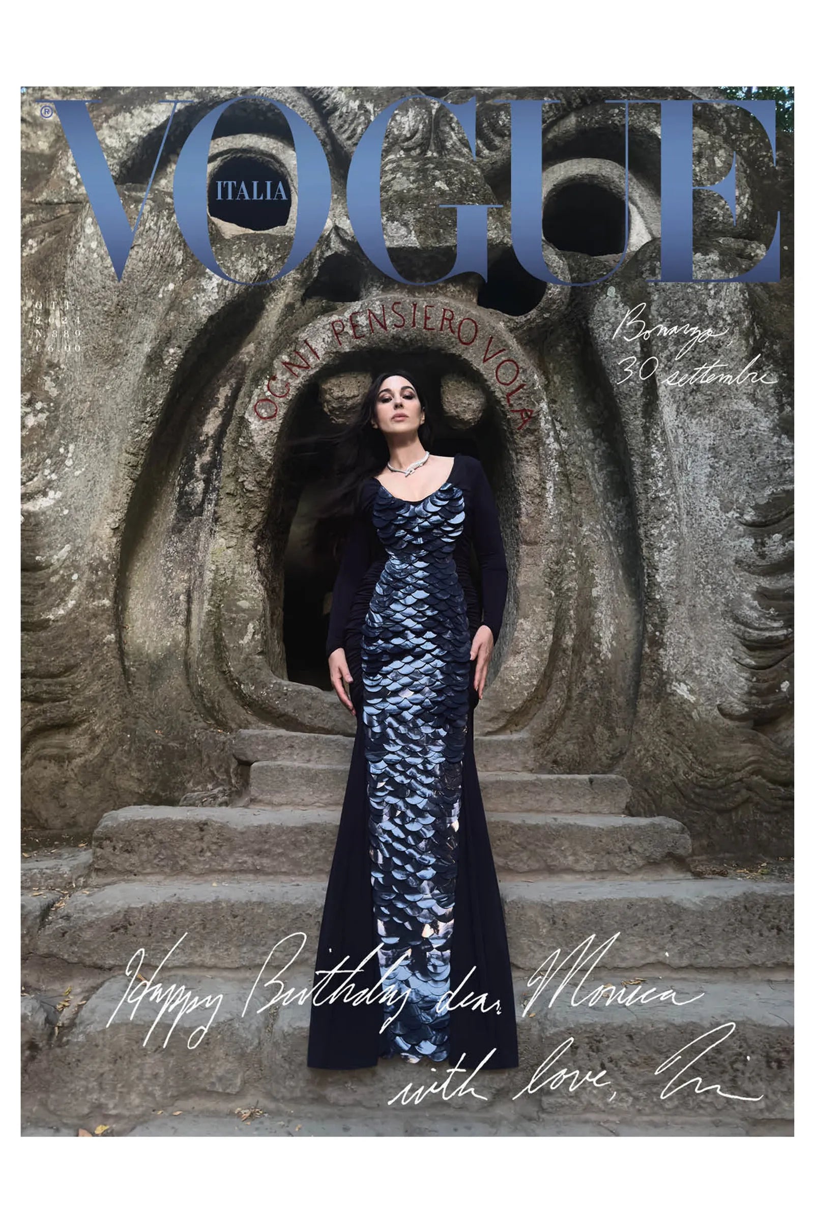 Set of 6 VOGUE ITALIA Covers - 6 Collectible Covers for 60th