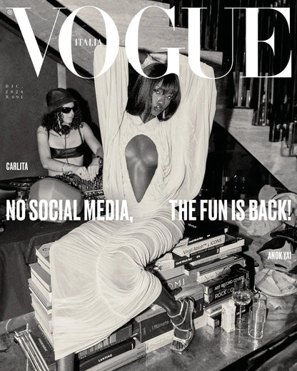 Set of 6 VOGUE ITALIA Covers - 6 Collectible Covers for 60th Anniversary