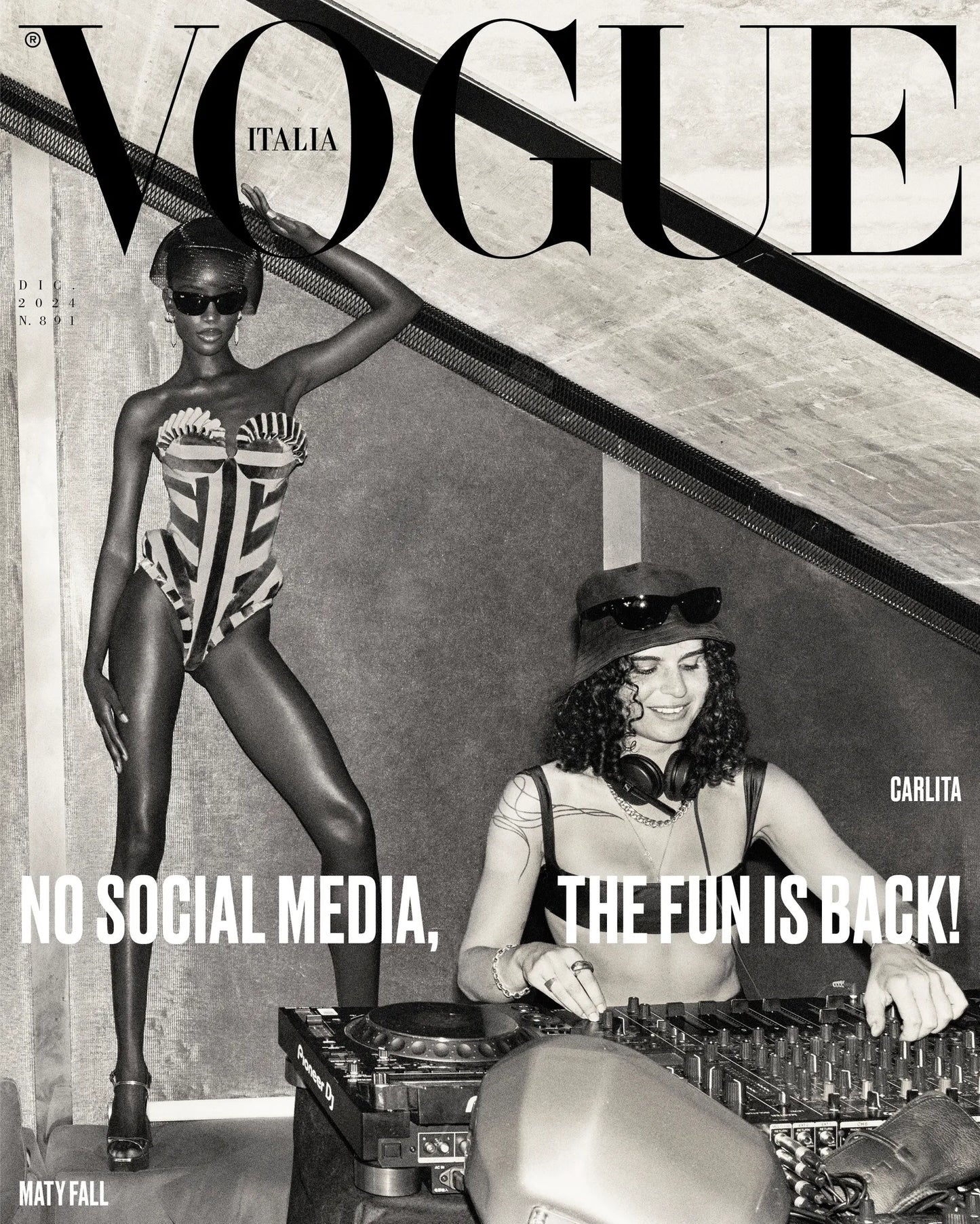 Set of 6 VOGUE ITALIA Covers - 6 Collectible Covers for 60th Anniversary