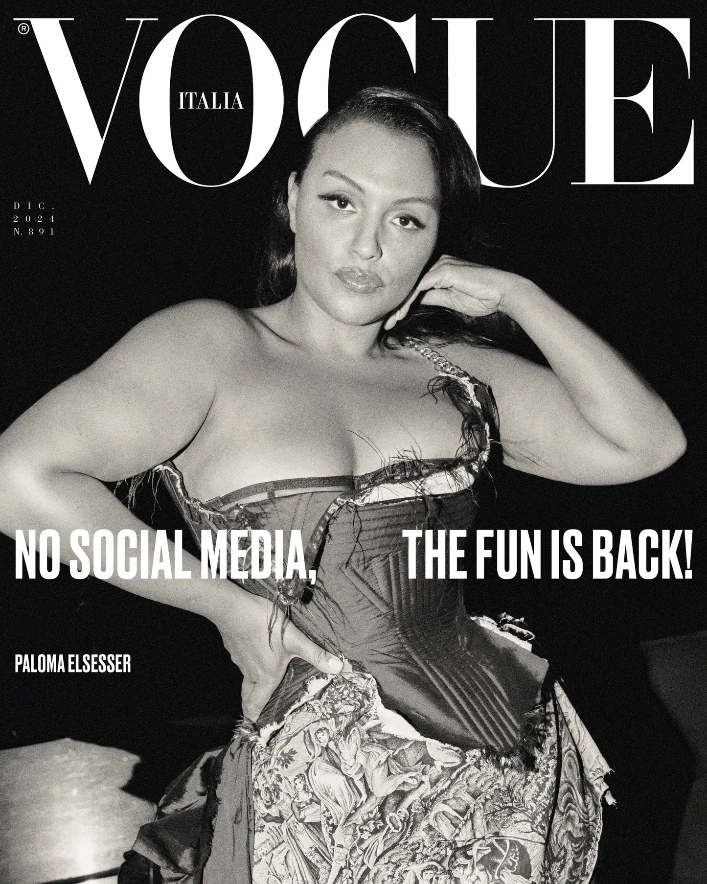 Set of 6 VOGUE ITALIA Covers - 6 Collectible Covers for 60th Anniversary