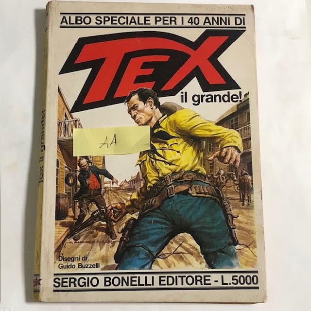 Κόμικς SPECIAL GIANT ISSUE TEX WILLER σπάνια παρτίδα Texone μεταχειρισμένα πρώτης έκδοσης