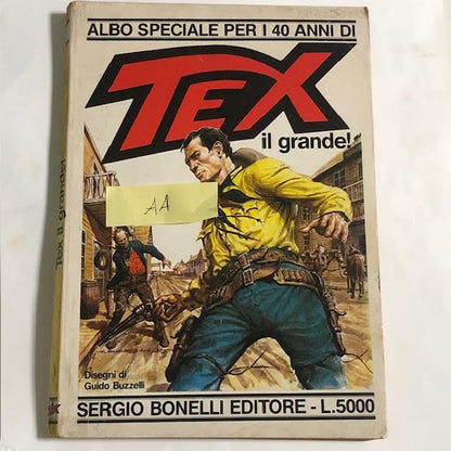 Κόμικς SPECIAL GIANT ISSUE TEX WILLER σπάνια παρτίδα Texone μεταχειρισμένα πρώτης έκδοσης