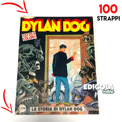 Comics von 51 bis 100 der ersten 1. Originalausgabe von Dylan Dog Lot runden Ihre Sammlung ab