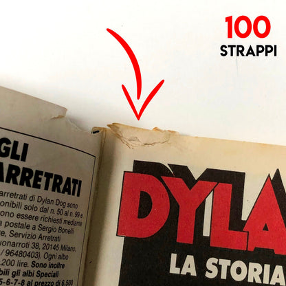 Comics von 51 bis 100 der ersten 1. Originalausgabe von Dylan Dog Lot runden Ihre Sammlung ab