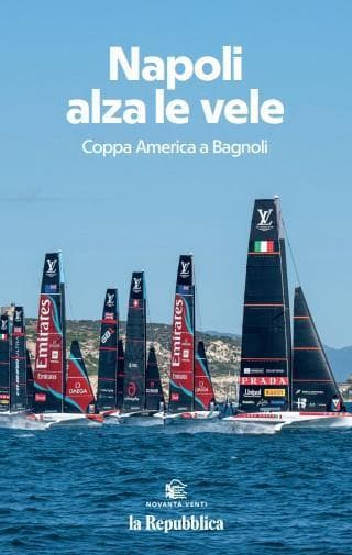 libro Napoli alza le vele - il libro sulla Coppa America (la repubblica)
