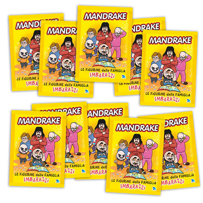 Set Album e/o Bustine di Figurine Sticker della Famiglia Imbarazzi Mandrake 2024