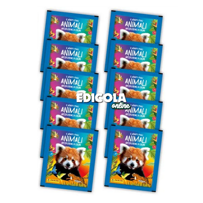 Panini Stickeralbum und/oder Paketset Die Welt der TIERE – Eine Explosion der Farben