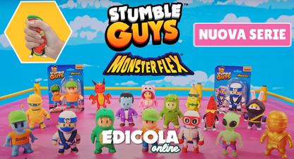 STUMBLE GUYS Charaktere Serie 1 2 Monsterflex Super ausziehbare 3D-Actionfiguren
