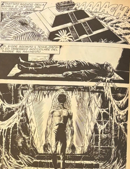 Taschen-Comic SPHERO Nr. 2 SKELETONS in italienischem Horror Rare 1990 Noir