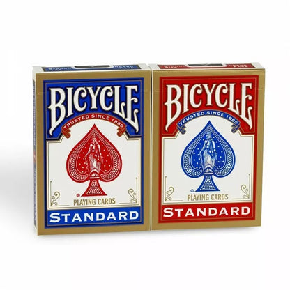 2x Deck of BICYCLE Blue Red Back Playing Cards French Professional POKER