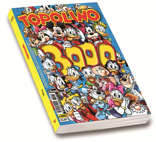 MICKEY MOUSE Comic Nr. 3000 Sammlerstück Variante Gold Gold Cover Seltenes Cover