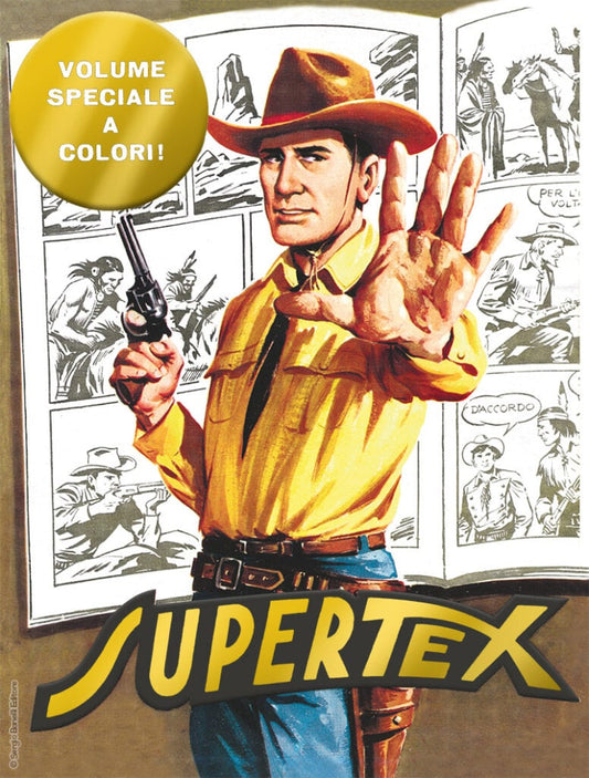 Fumetto Supertex TEX ORO 100 GOLD - Volume Speciale a Colori