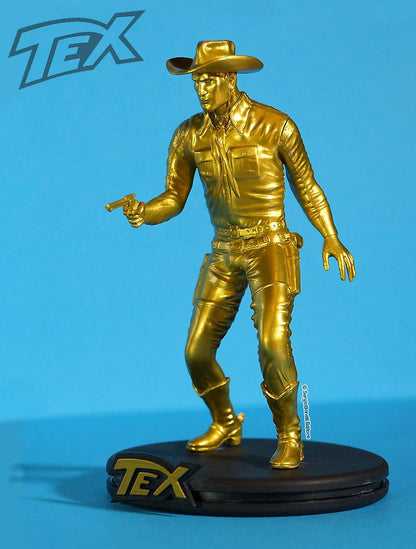 Super Tex Edizione Speciale con Statua 3D GOLD - Speciale Lucca Comics 2017