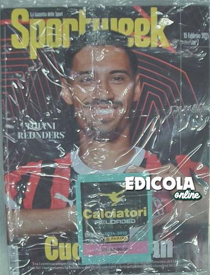 Sportweek 13. April 2024 + Drittes Paket Reloaded Footballers Sticker Panini 3rd
