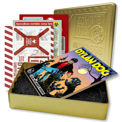 Kit Zombie 666 Dylan Dog numéro n. 1 Coffret Rare Spécial L'Aube des Morts
