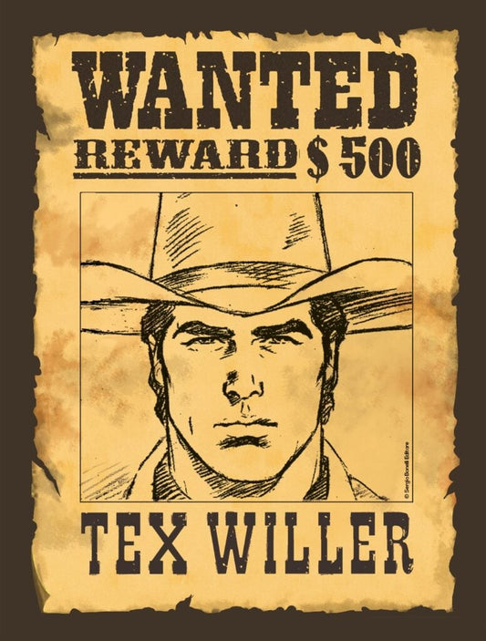 Strip Tex Willer broj 1 Variant Taglia WANTED