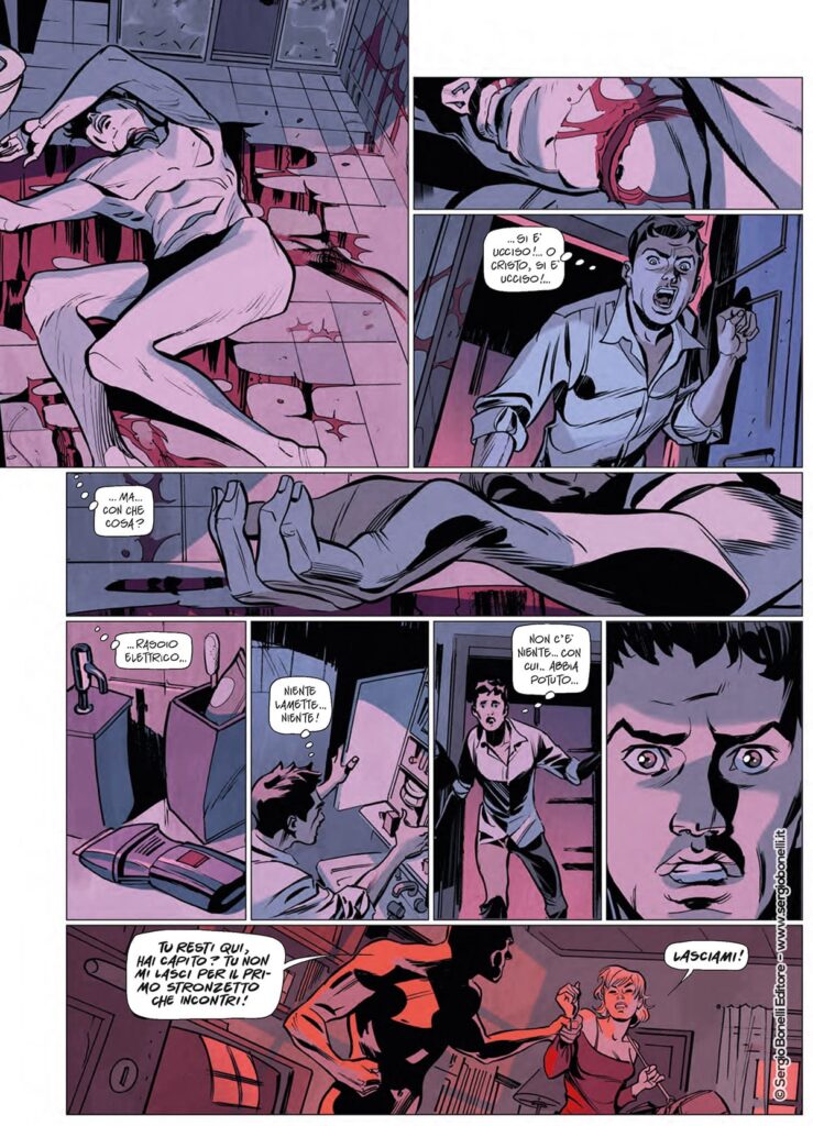 Fumetto ZARDO di Tiziano Sclavi
