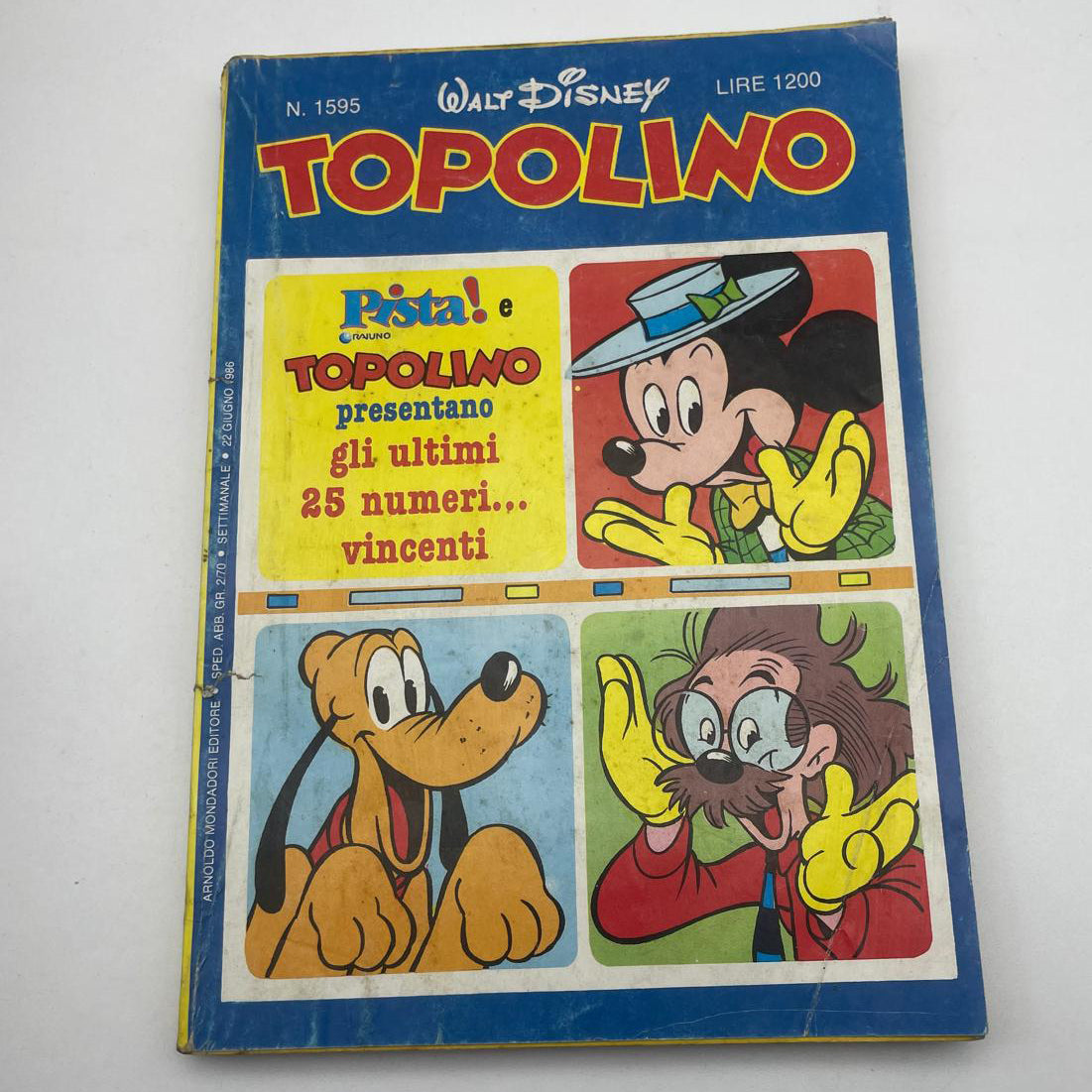 Stock Lot Comics Booklet Mickey Mouse