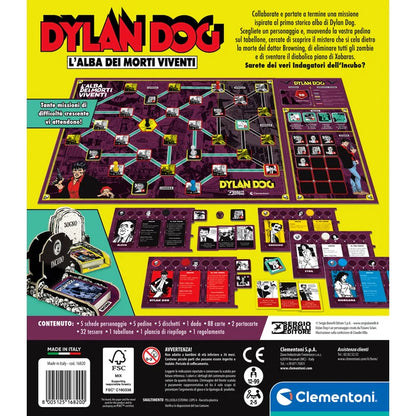 Dylan Dog - L'alba dei morti viventi - Gioco da tavolo cooperativo