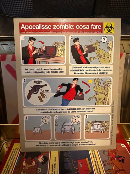 Kit Zombie 666 Dylan Dog numéro n. 1 Coffret Rare Spécial L'Aube des Morts