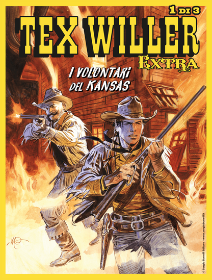 Tex Willer Extra n. 12 - mensile - I volontari del Kansas
