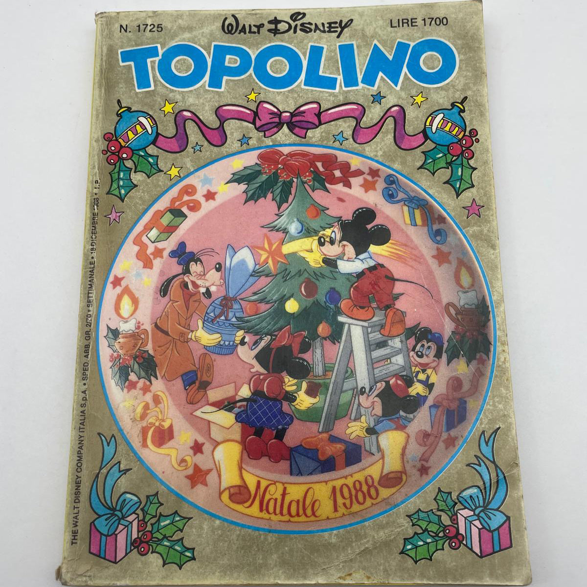 Lotto Fumetti di TOPOLINO Libretto Speciale Collezione dedicati al NATALE Variant