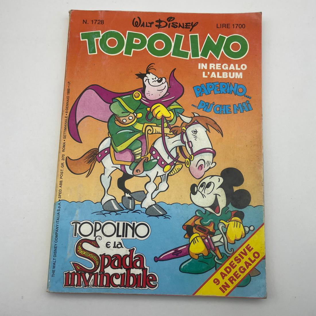Stock Lot Comics Booklet Mickey Mouse