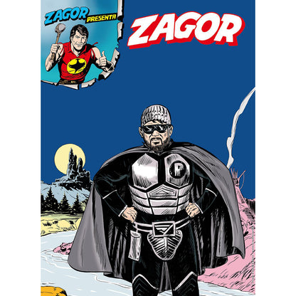 Fumetto ZAGOR 20 - Variant Lenticolare LILLO - Posaman