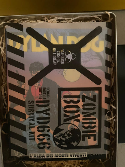 Kit Zombie 666 Argent [SCELLÉ] Dylan Dog numéro n. 1 Coffret spécial rare L'Aube des morts