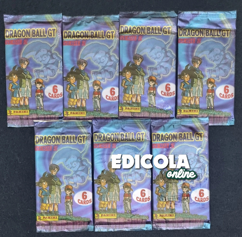 1 Bustina sigillata di Cards : Dragon Ball GT Serie 2 - Panini (1999)
