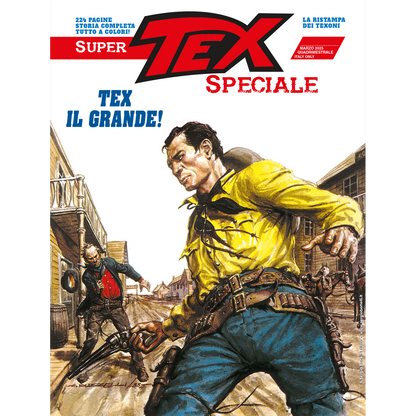 TEX Supertex Speciale - Ristampa a colori dei Texone