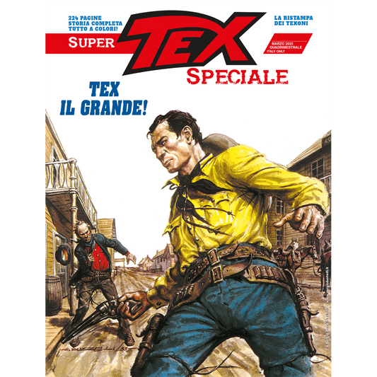 TEX Supertex Speciale - Ristampa a colori dei Texone