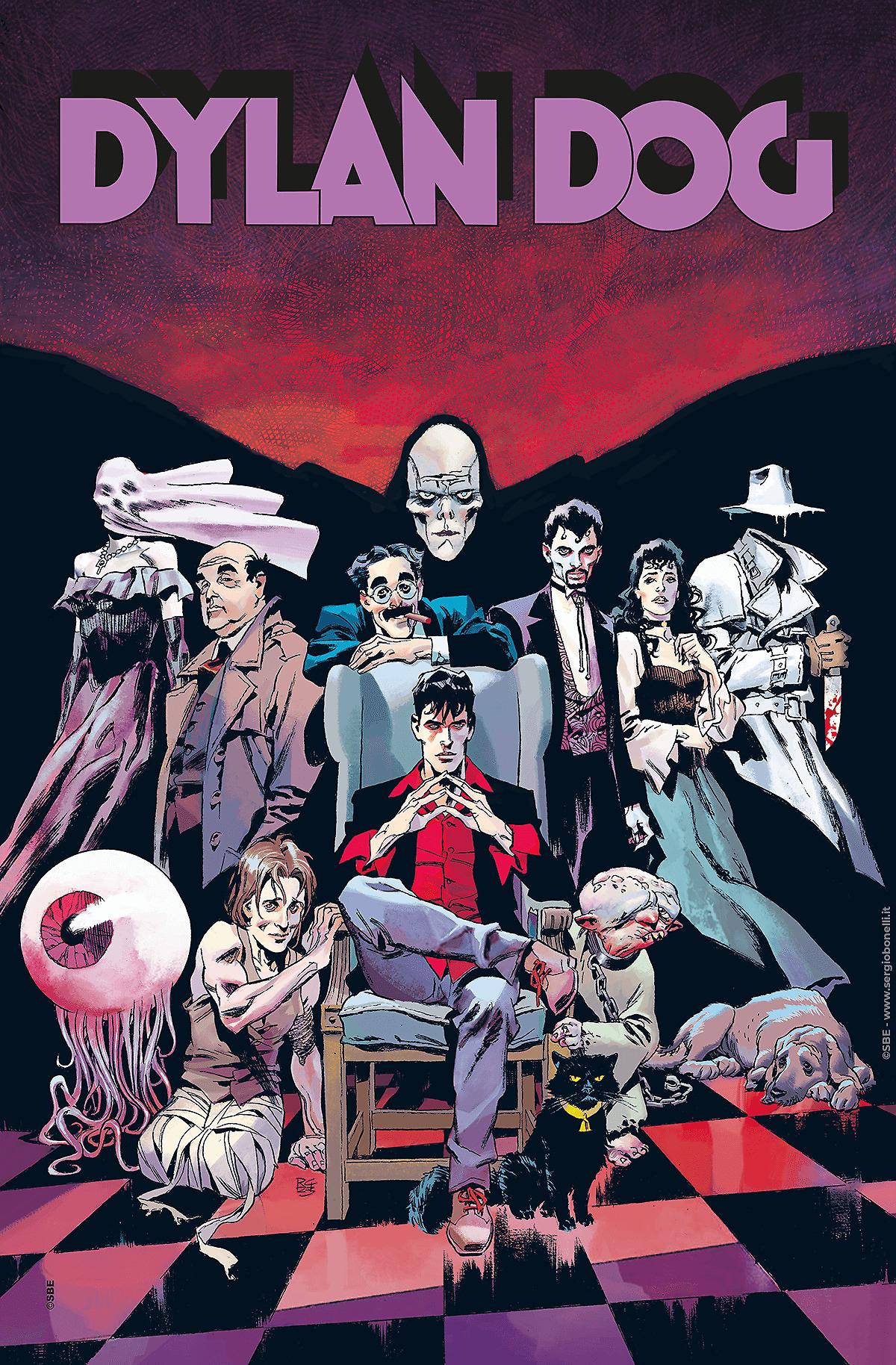 Bande dessinée Dylan Dog n° 464 + Affiche gratuite