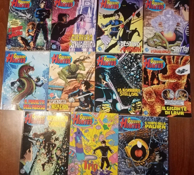 Collezione Completa Gregory Hunter 17 numeri + 1 Maxi