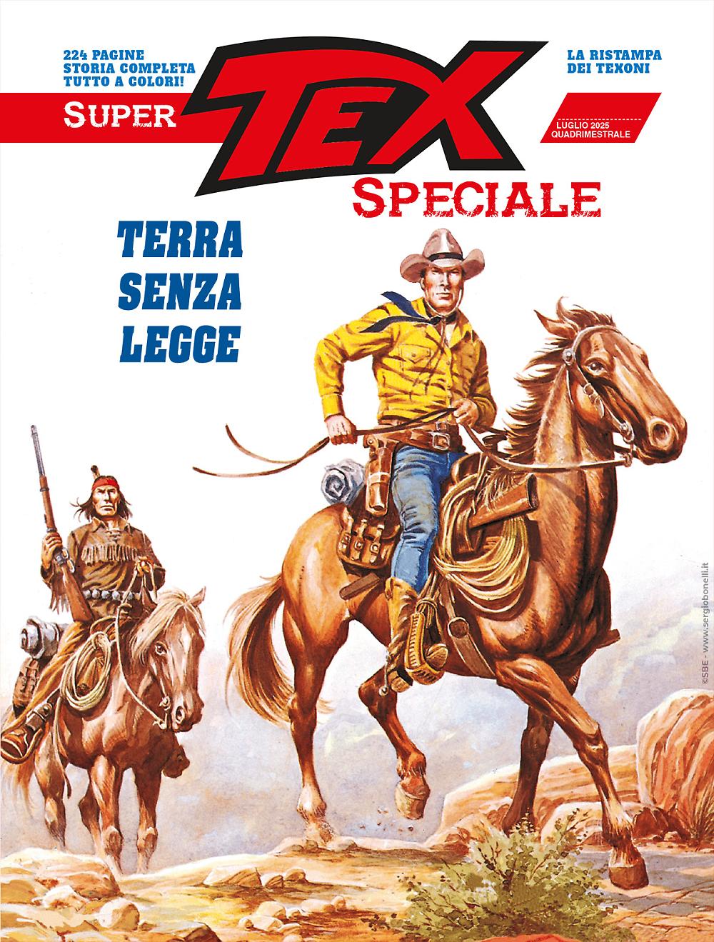 TEX Supertex Speciale - Ristampa a colori dei Texone