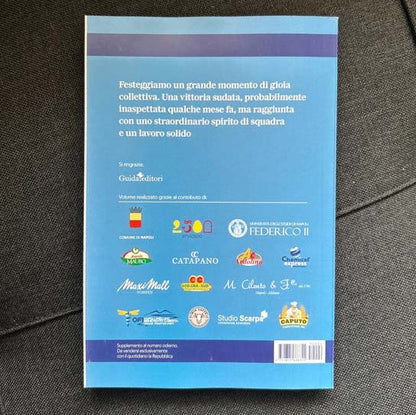 Libro I Favolosi 4 sul quarto scudetto Napoli Campione d'Italia La Repubblica