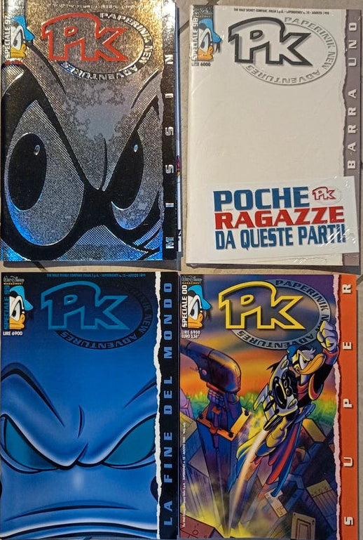 PKNA Comics Special Issue 97 98 99 Paperinik New Adventures PK Disney Pikappa
