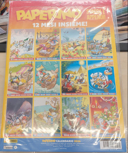 Calendrier mural Donald Duck 544 avec 2026