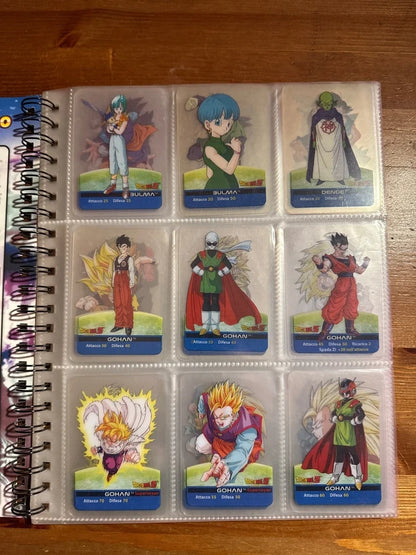 Album Completo 150/150 Cards Edibas Lamincards Dragonball Z - Serie ORO
