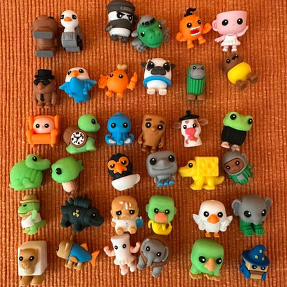 Skifidol Italian Brainrot - mini Cuties 3D - Serie 1 - Scegli il tuo Personaggio