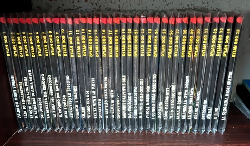 Lotto di Fumetti DYLAN DOG Collezione da 1 a 35 BOOK Ristampa Cartonata sequenza